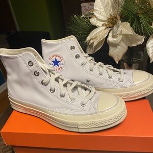 Converse Chuck 70 High Top Leather Sneakers